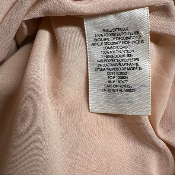 Alice + Olivia - Contessa Embellished V Neck Dress in Iridescent Pink Size S - Picture 15 of 15